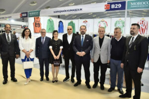 Karaşahin Kumaşçılık olarak yurt dışı fuar katılımlarımıza devam ediyoruz…